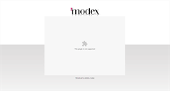 Desktop Screenshot of modex.sk