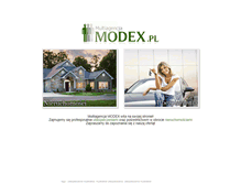 Tablet Screenshot of modex.pl
